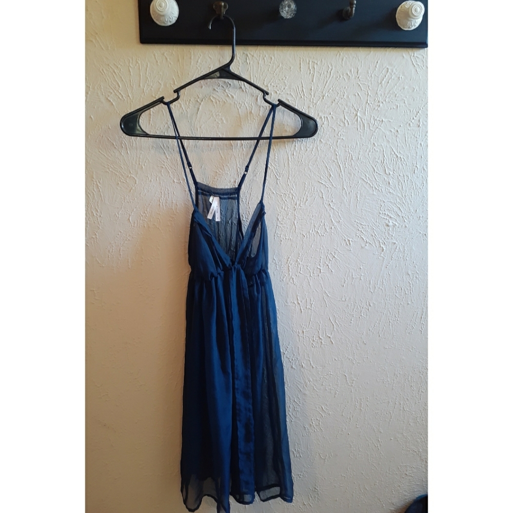 Sparkle & Fade Sheer Dress